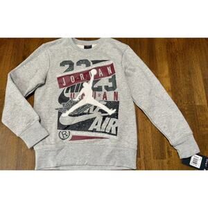 NWT Nike Youth Air Jordan 23 Crewneck Sweatshirt Jumpman Medium 10-12 Years $50